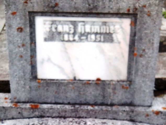 Hammer Franz 1884-1951 Grabstein